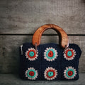 Blue Wooden Handle
